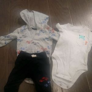 Matching set with and additional onesie